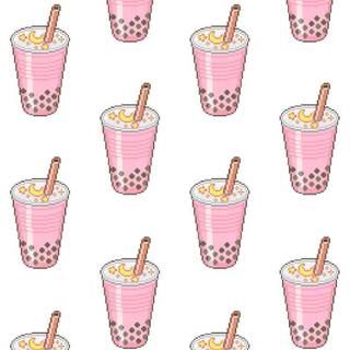 Boba drinks wallpaper
