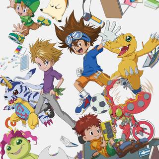 Digimon Adventure season 1 wallpaper
