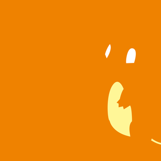 Orange aesthetic desktop wallpaper