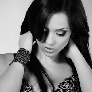 Model woman wallpaper