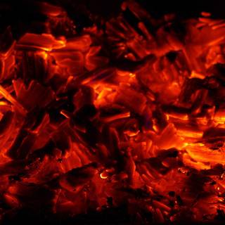 Burning embers wallpaper