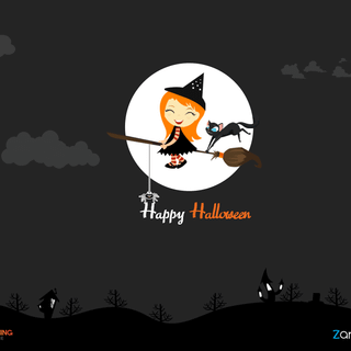 Halloween Kawaii desktop wallpaper