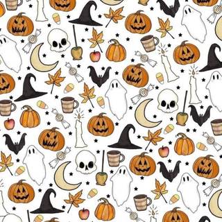 Aesthetic Halloween and autumn wallpaper