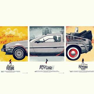 Back To The Future iPhone wallpaper