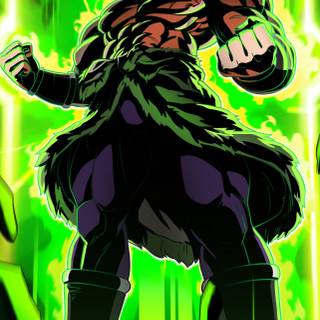 Broly iPhone 12 Pro Max wallpaper