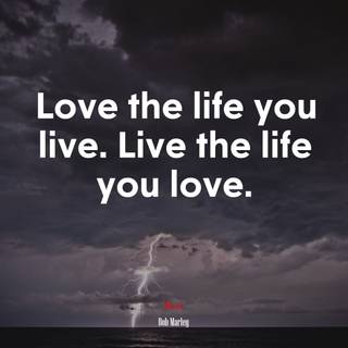 Live Life Love wallpaper