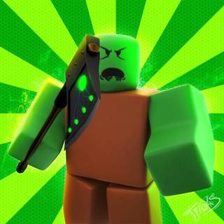 Roblox zombie wallpaper