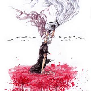 Tokyo Ghoul flower wallpaper