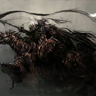 Demon vampire wallpaper