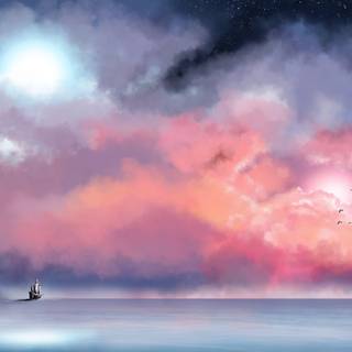 Fantasy sea wallpaper