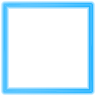 Blue border wallpaper