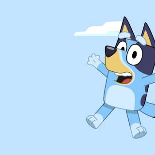 Bluey desktop wallpaper