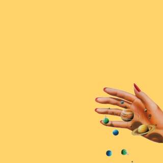 Yellow screen wallpaper