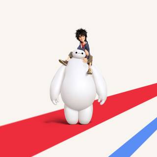 Baymax aesthetic wallpaper