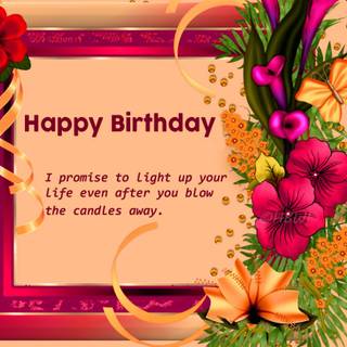 Birthday frames wallpaper