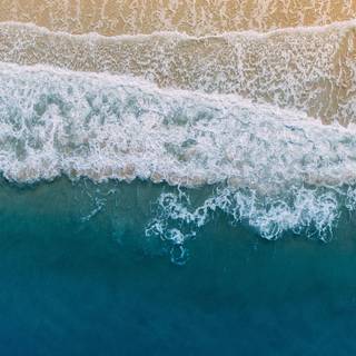 Desktop 4k blue ocean wallpaper