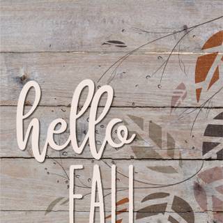 Grey autumn wallpaper