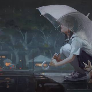 Anime vibe desktop wallpaper