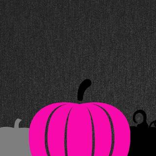 Pink and grey Halloween wallpaper
