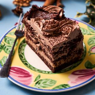 Slice of cake wallpaper