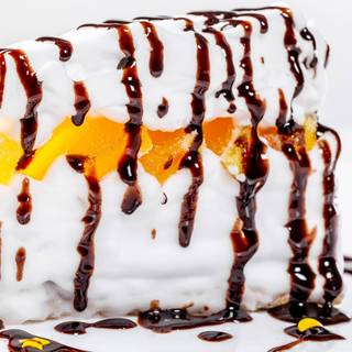 Slice of cake wallpaper