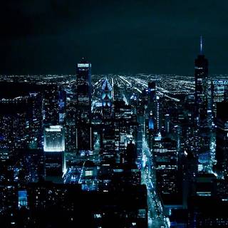 City night desktop wallpaper