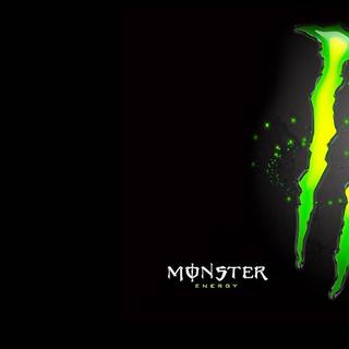 Monster aesthetic logo wallpaper