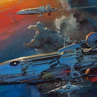 Vintage Sci Fi wallpaper