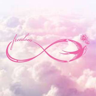 Infinity sign aesthetic wallpaper