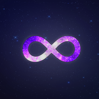 Infinity sign aesthetic wallpaper