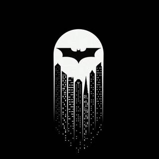 iPhone Batman logo wallpaper