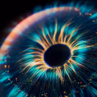 Digital eye wallpaper