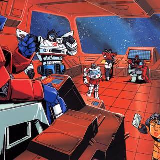 Transformers G1 Optimus Prime desktop wallpaper