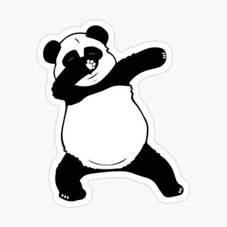 Fat panda wallpaper