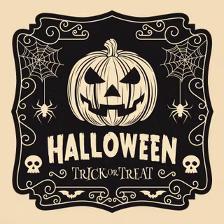 Aesthetic iPhone Halloween wallpaper