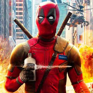 Deadpool 3 logo wallpaper