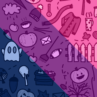 Bisexual Halloween wallpaper