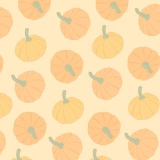 Aesthetic iPad pumpkin wallpaper