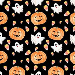 Halloween collage tablet wallpaper