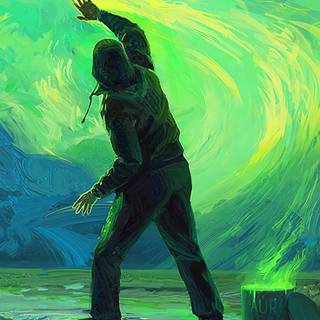 Digital painting HD phone wallpaper