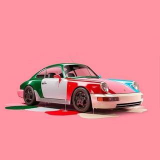 Porsche art phone wallpaper