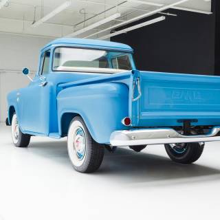 Blue truck wallpaper