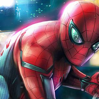 Spiderman drawings wallpaper