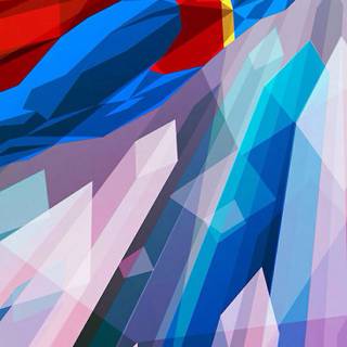 Superman art iPhone wallpaper