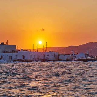 Summer ocean sunsets iPhone wallpaper