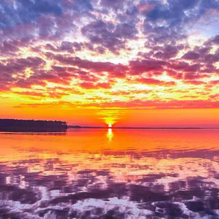 Summer ocean sunsets iPhone wallpaper