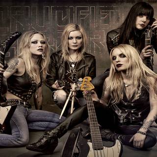 Crucified Barbara wallpaper