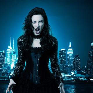 Vampire goth desktop wallpaper