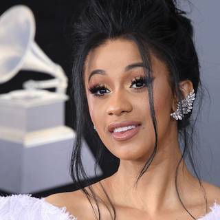 Cardi B face wallpaper