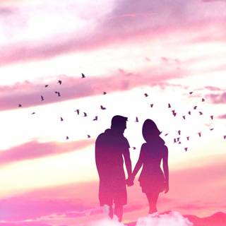 Romantic lover wallpaper